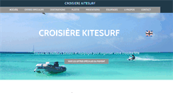 Desktop Screenshot of croisierekitesurf.com